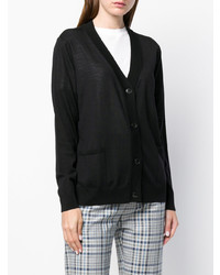 Женский черный кардиган от Roberto Collina