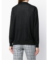 Женский черный кардиган от Roberto Collina