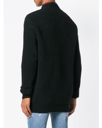 Мужской черный кардиган от Overcome