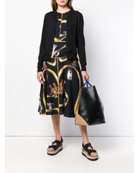 Женский черный кардиган от Marni