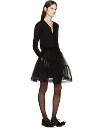 Женский черный кардиган от Comme des Garcons