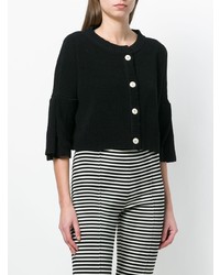 Женский черный кардиган от Roberto Collina