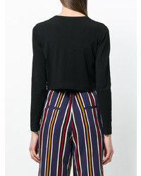 Женский черный кардиган от Roberto Collina