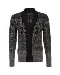 Мужской черный кардиган от Deblasio