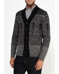 Мужской черный кардиган от Deblasio