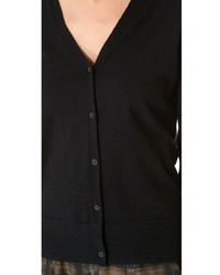 Женский черный кардиган от Theory