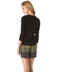 Женский черный кардиган от Theory