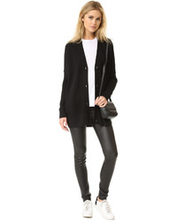 Женский черный кардиган от Vince