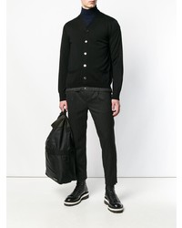 Мужской черный кардиган от Sacai