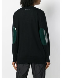 Женский черный кардиган от MM6 MAISON MARGIELA