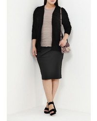 Женский черный кардиган от Emoi Size Plus