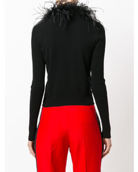 Женский черный кардиган от Boutique Moschino