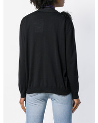 Женский черный кардиган от Blugirl