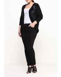 Женский черный кардиган от Fiorella Rubino