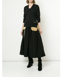 Женский черный кардиган от Uma Wang