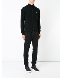 Мужской черный кардиган от Loveless