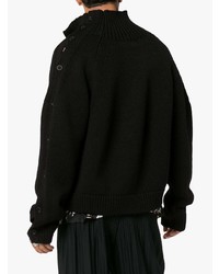 Мужской черный кардиган от Yohji Yamamoto