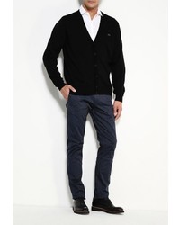 Мужской черный кардиган от Lacoste