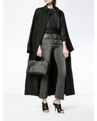 Женский черный кардиган от Alexander McQueen