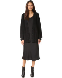 Женский черный кардиган от Herve Leger