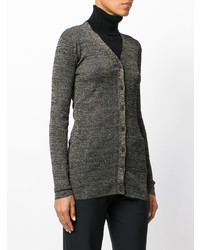 Женский черный кардиган от Prada