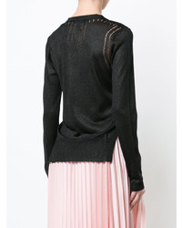 Женский черный кардиган от Rochas