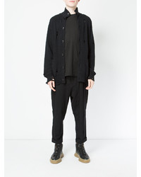 Мужской черный кардиган от Miharayasuhiro