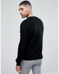 Мужской черный кардиган от French Connection