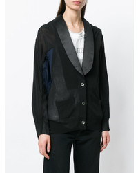 Женский черный кардиган от Sacai