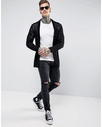 Мужской черный кардиган от Asos
