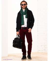 Мужской черный кардиган от Navigare