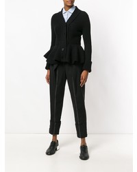 Женский черный кардиган от Alexander McQueen