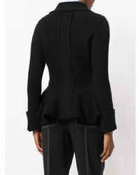 Женский черный кардиган от Alexander McQueen