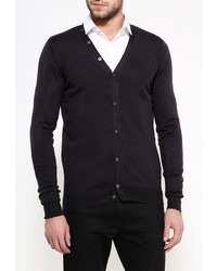 Мужской черный кардиган от Piazza Italia