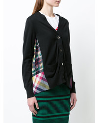 Женский черный кардиган от Sacai