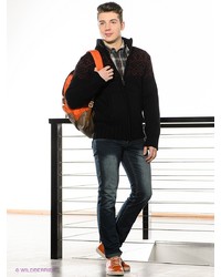 Мужской черный кардиган от RG-512