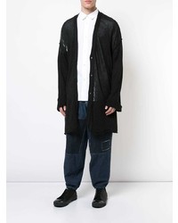 Мужской черный кардиган от Yohji Yamamoto