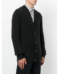 Мужской черный кардиган от Iris von Arnim