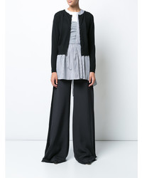 Женский черный кардиган от Adam Lippes