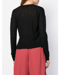 Женский черный кардиган от Theory