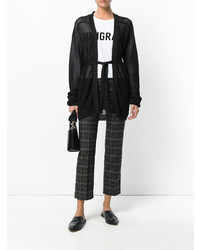 Женский черный кардиган от Laneus