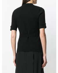 Женский черный кардиган от Tomas Maier