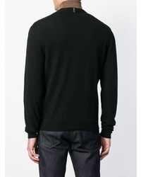 Мужской черный кардиган от Mauro Grifoni