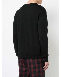 Мужской черный кардиган от Moschino