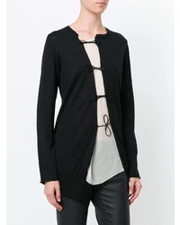 Женский черный кардиган от Pierantoniogaspari