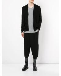 Мужской черный кардиган от Attachment