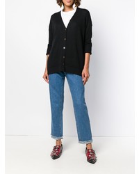 Женский черный кардиган от Lamberto Losani