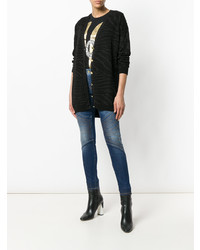 Женский черный кардиган от Just Cavalli