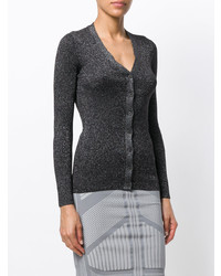 Женский черный кардиган от Prada