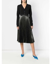 Женский черный кардиган от Rochas